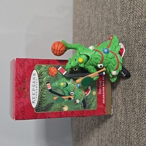 Hallmark Keepsake "Tree Guy" Sports Themed Ornament